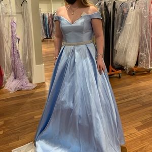 Blue Prom Dress